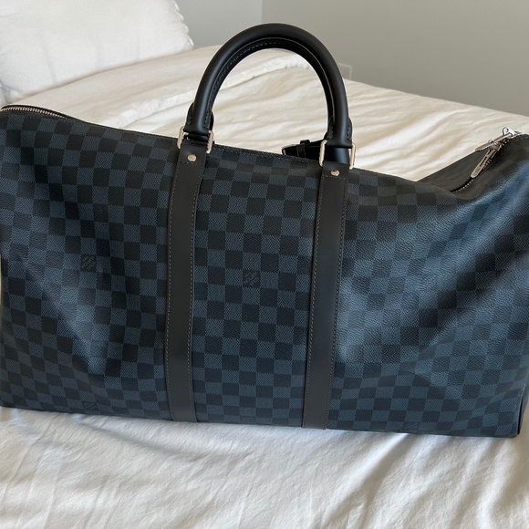 Louis Vuitton Keepall Bandouliere 55 - Cobalt - Picture 1 of 14